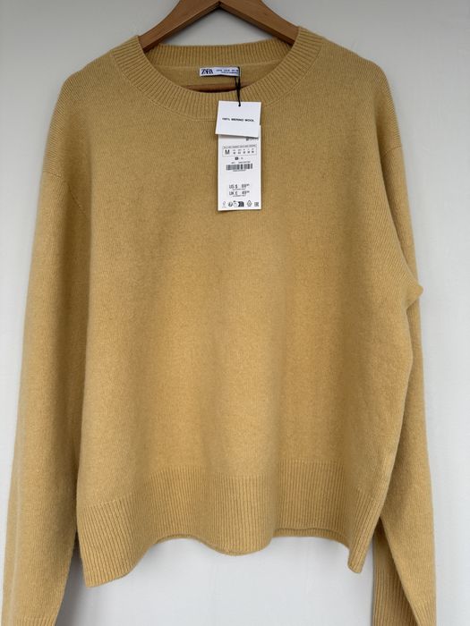 Светр Zara merino wool L