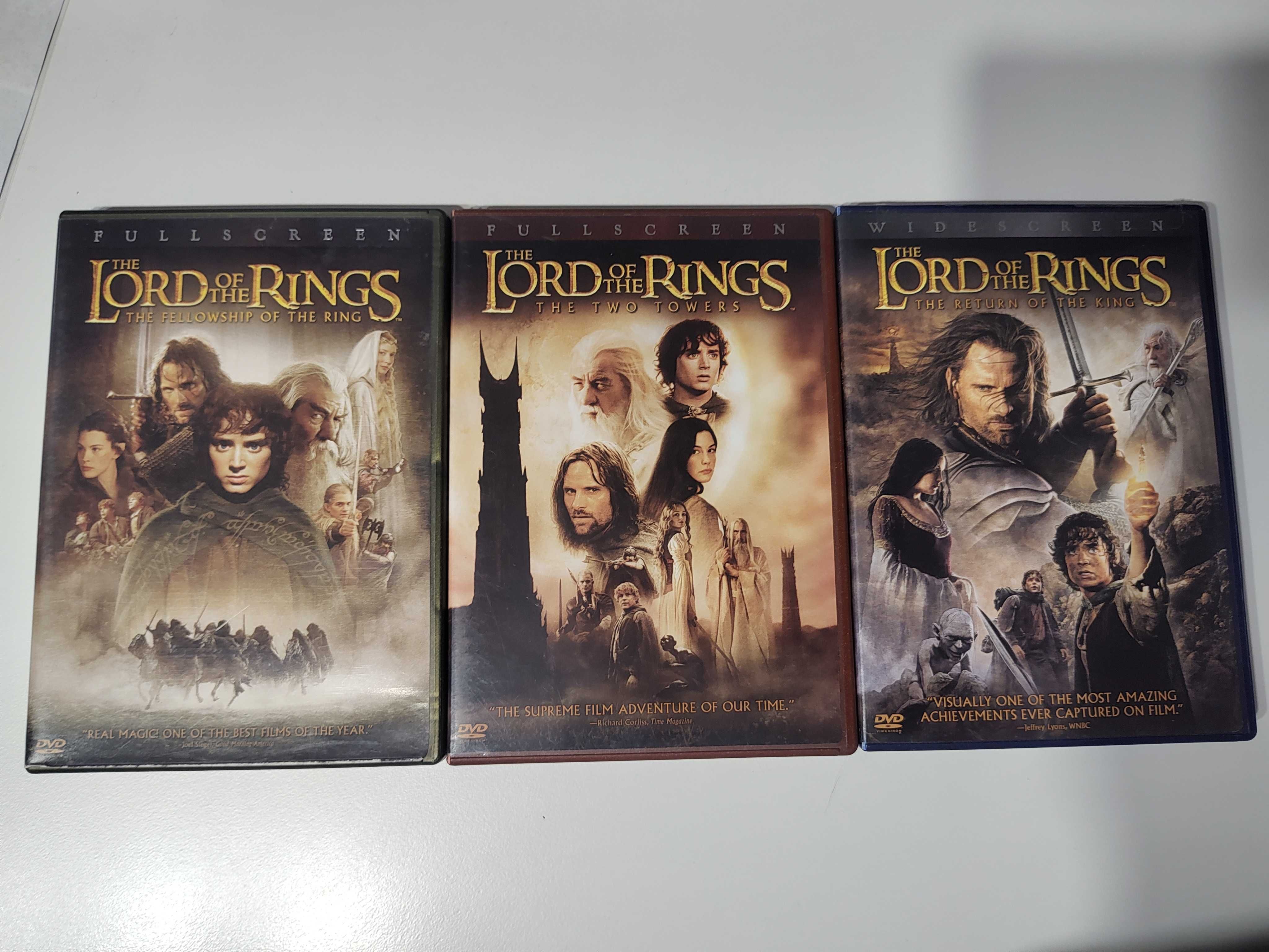Lord of the Rings Władca Pierścieni Trylogia ENG