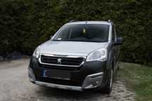 Peugeot Partner Tepee Outdoor, 2017, 1.6 HDI, opony zimowe, hak