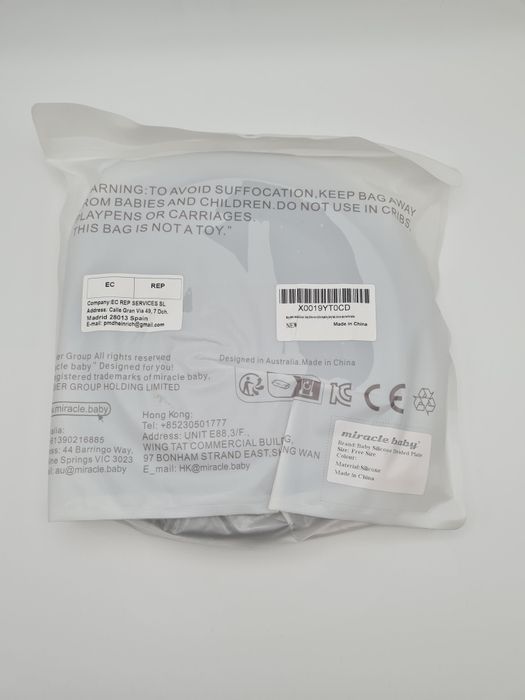 Silikonowy talerzyk dla dzieci Miracle Baby 3 przegródki