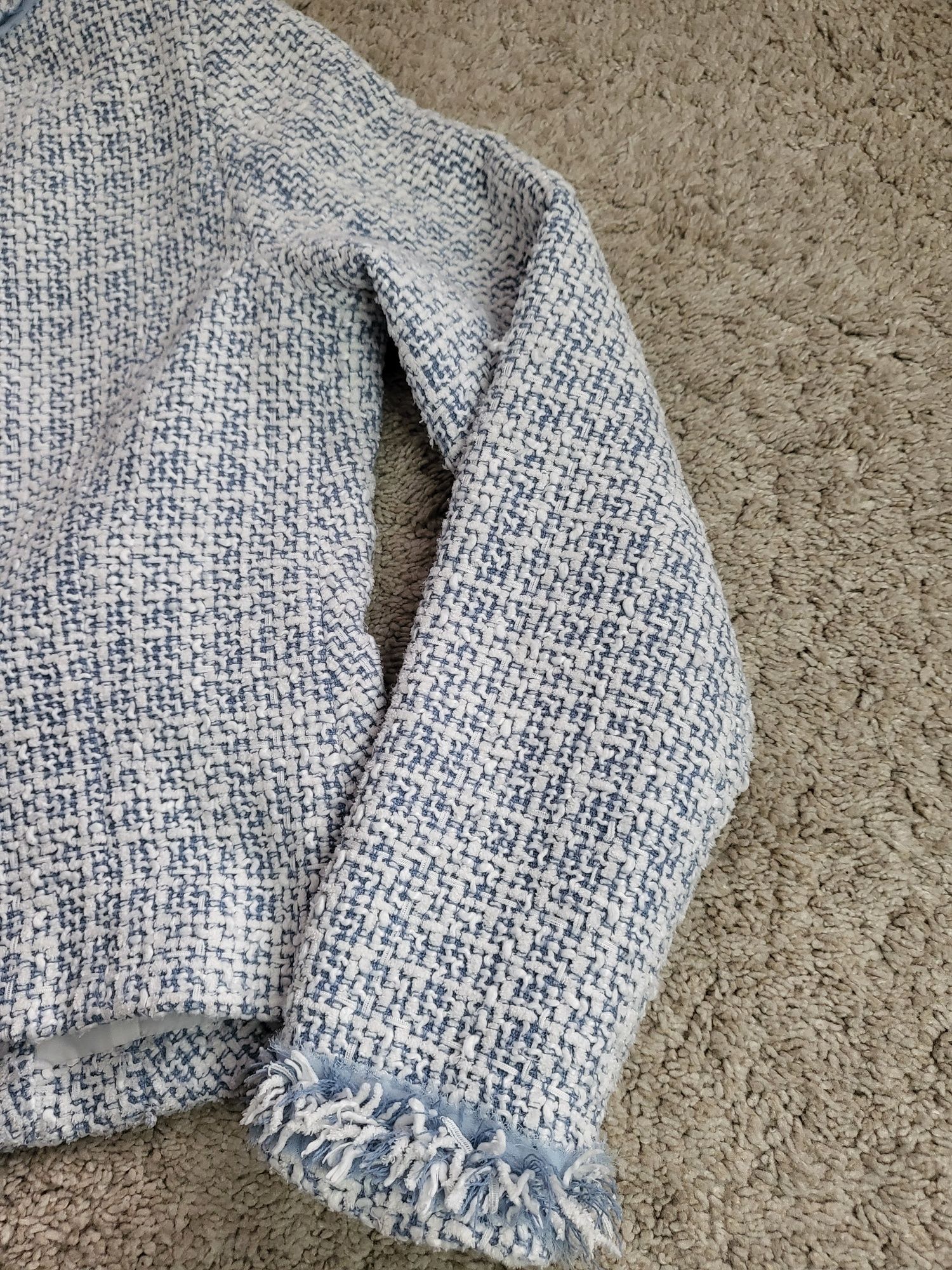 Marynarka w stylu vintage elegancka klasyczna do pracy biura wiosna
