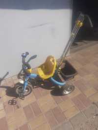 Велосипед детский - коляска самокат