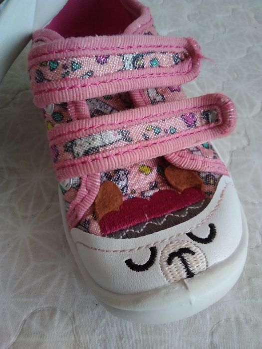 Trepki, kapcie na rzepy Befado r. 22/14cm dziewczynka