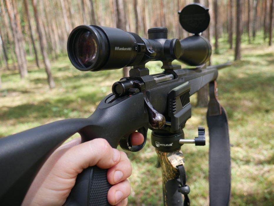 Głowica pływająca Myłkus + pastorał myśliwski Fiery Deer 4