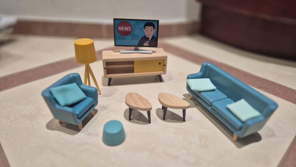2x - Domek dla lalek duży drewniany - 3 piętra Playtive Lidl