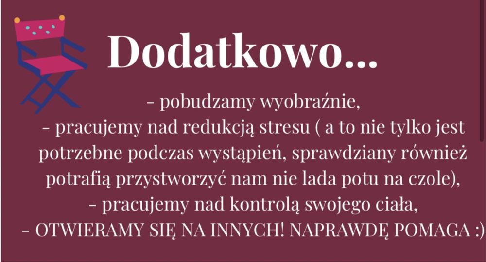 Korepetycje - Aktorstwo i Śpiew( stacjonarnie, online) KRAKÓW