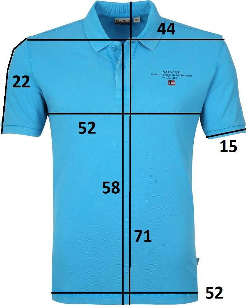 NAPAPIJRI koszulka Polo ELBAS 3 rozmiar M  - oryginał, nowe