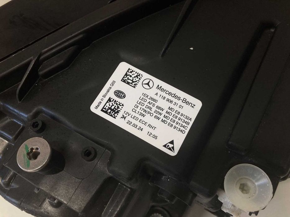 Фара Mercedes Multibeam CLA W118 Європа A1189063101 A1189067001