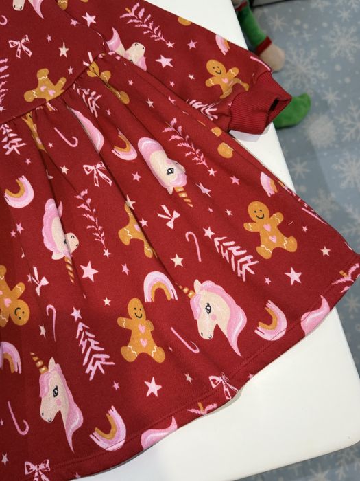 Новорічна сукня на флісі