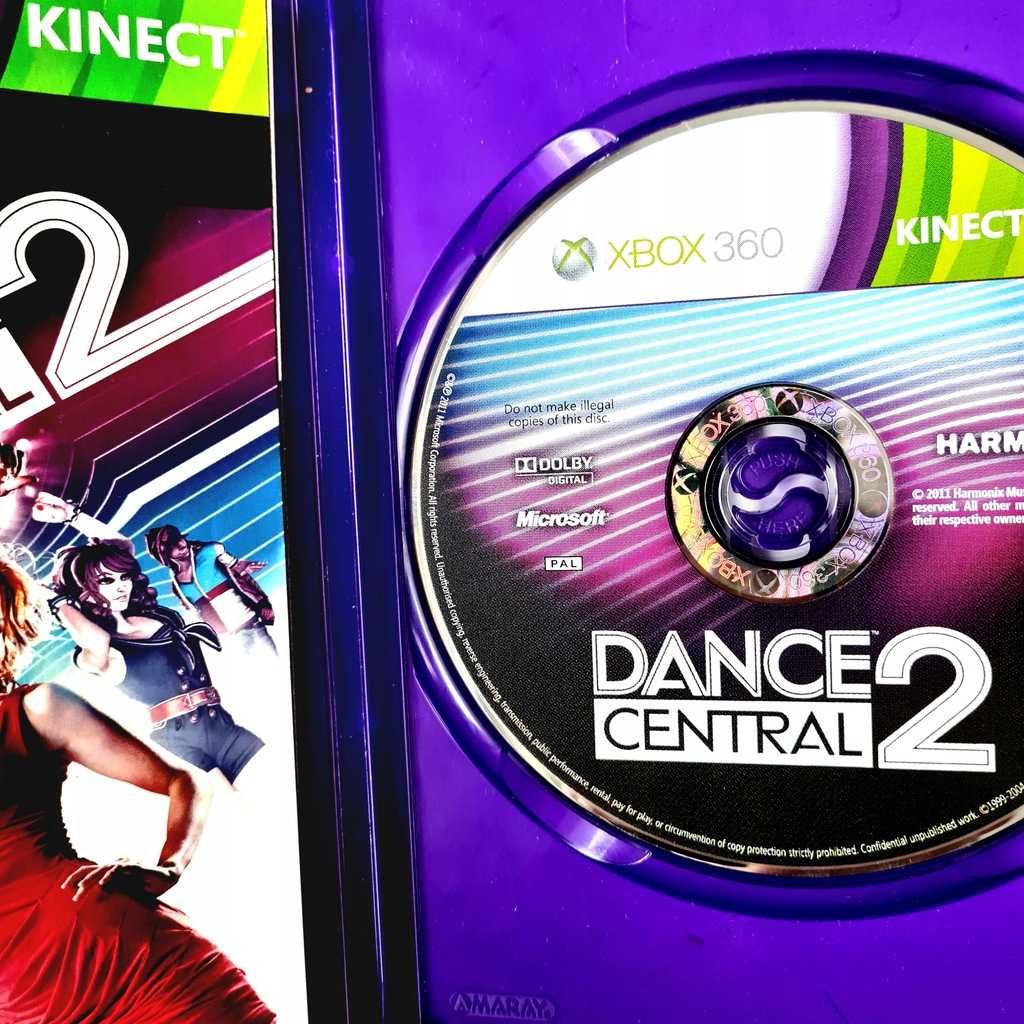 KINECT Dance Central 2 PL Xbox 360 Taniec