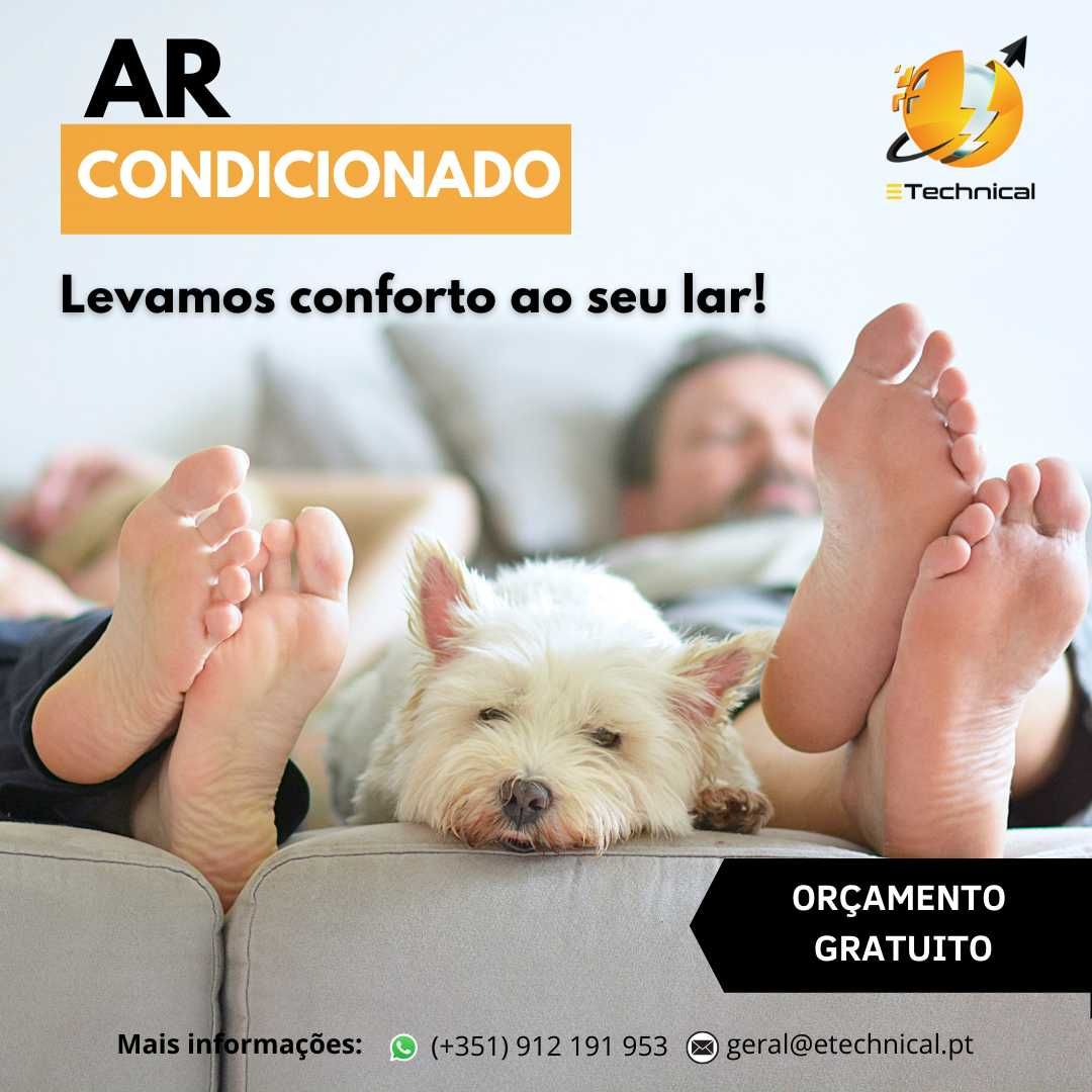 Ar Condicionado - Fornecemos Equipamentos e Instalamos!