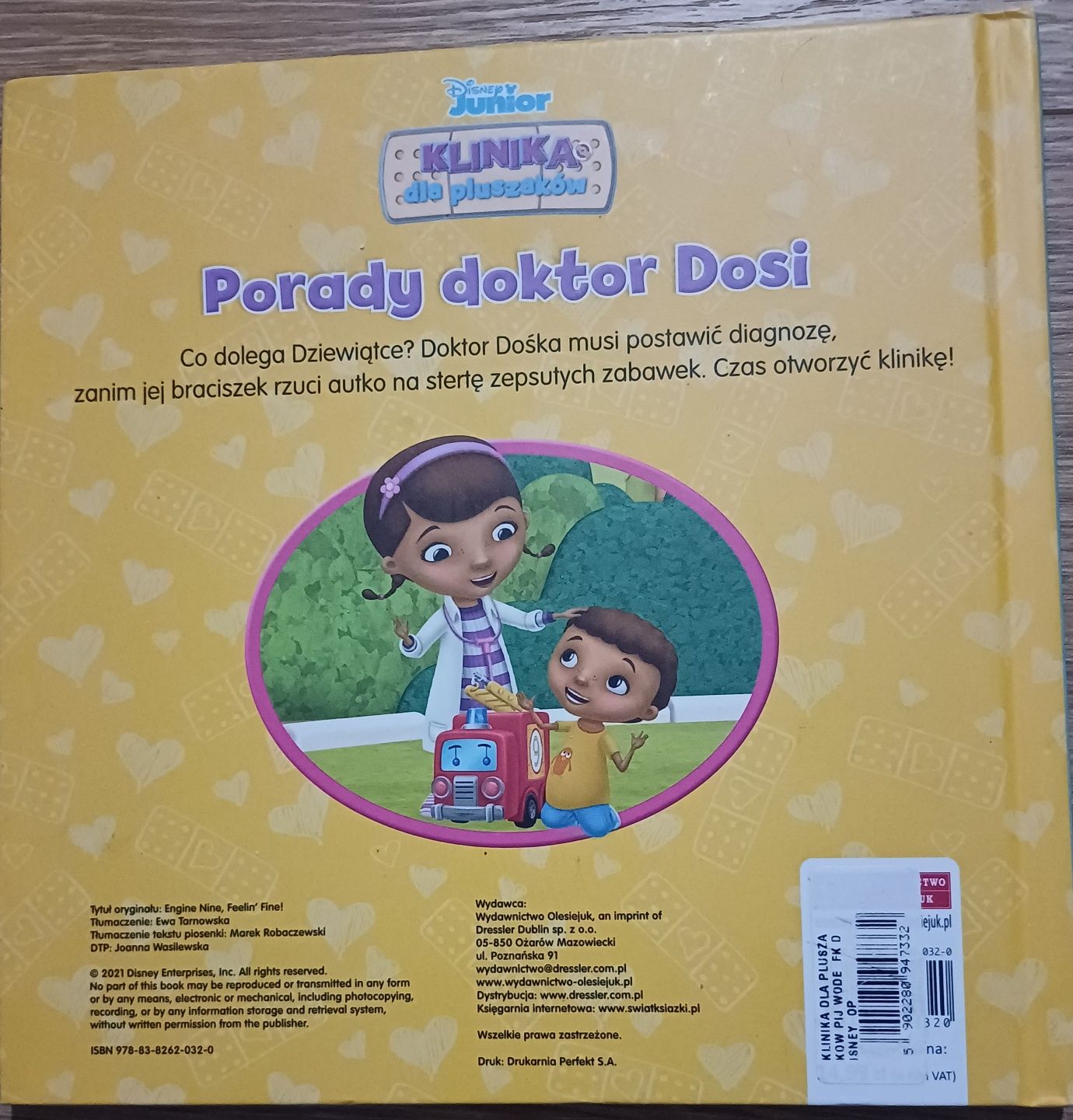 Klinika dla Pluszakow - pij wode