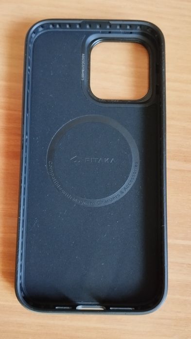 Оригінальний Чохол Pitaka для iPhone 15 Pro Max -  Black/Grey