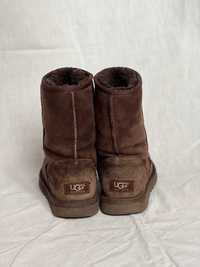 Cапоги ботинки UGG угги уггі зимові коричневий замшеві 37 розмір бу
