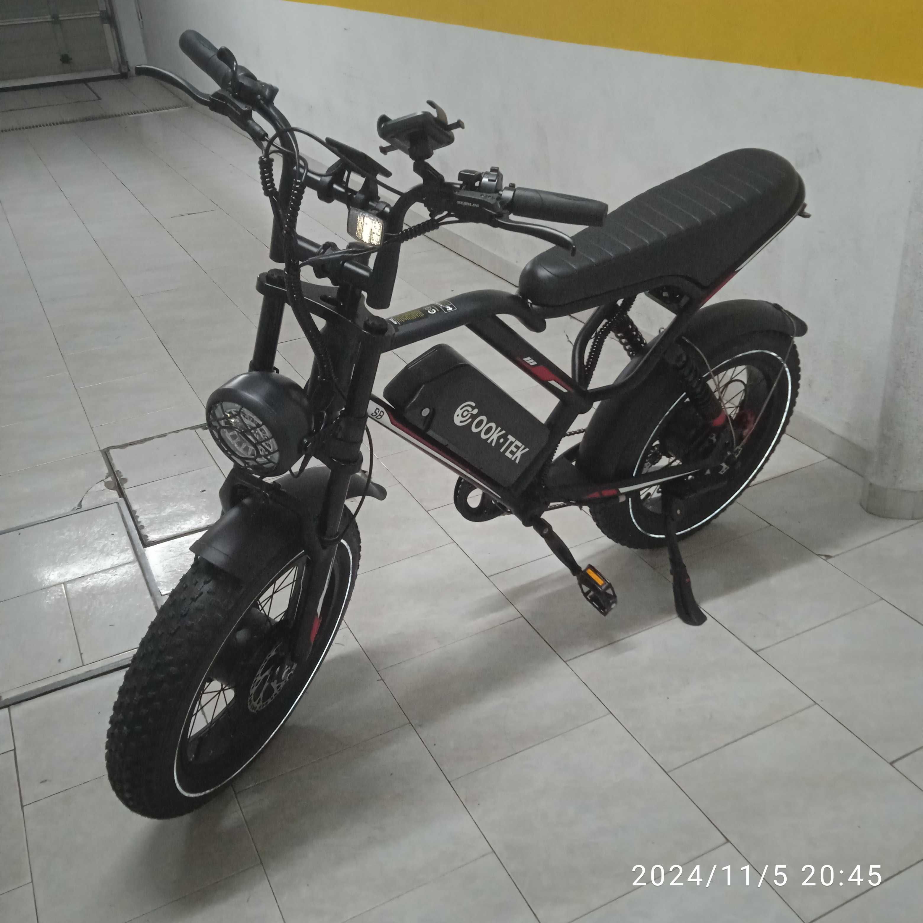 Bicicleta eletrica 1000 W - 17,5 Ah. - Nova, 0 Km.