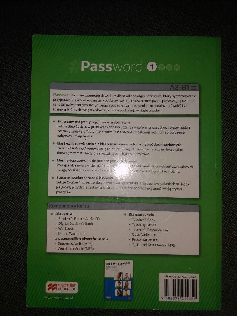 Workbook Password 1