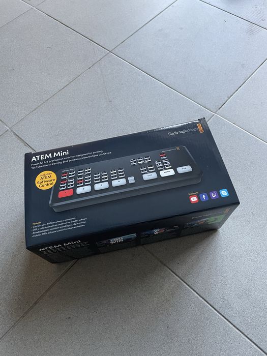Mesa de mistura Blackmagic ATEM