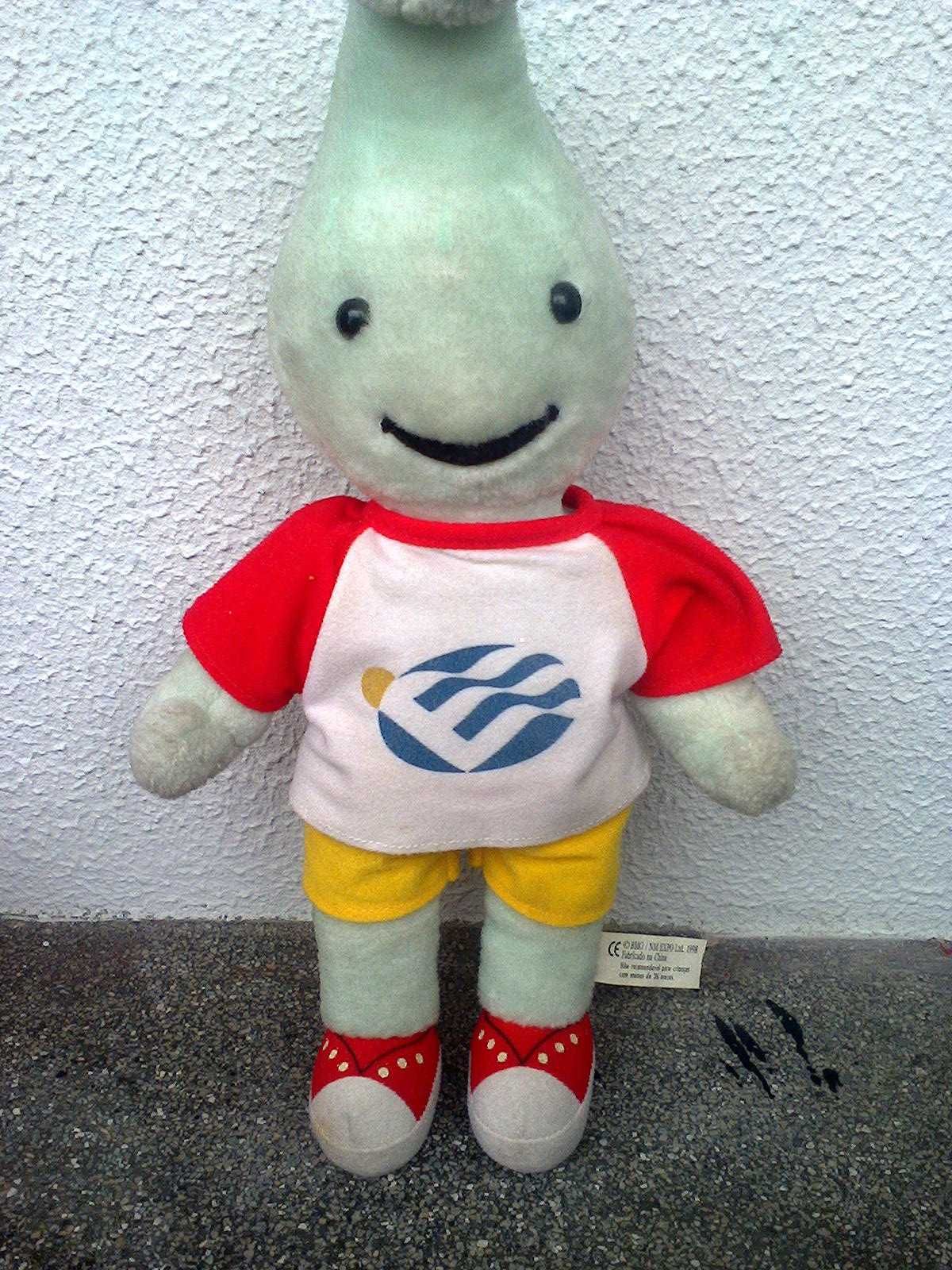 Boneco do Gil da Expo 98