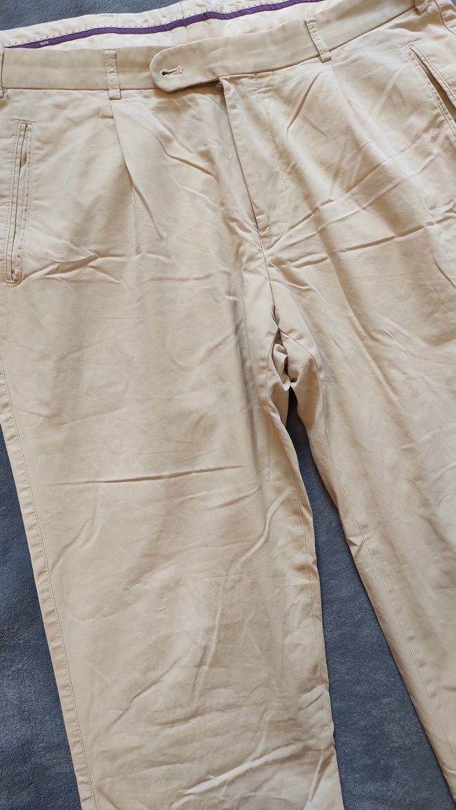 Spodnie męskie materiałowe rozm. XL firmy HILTL