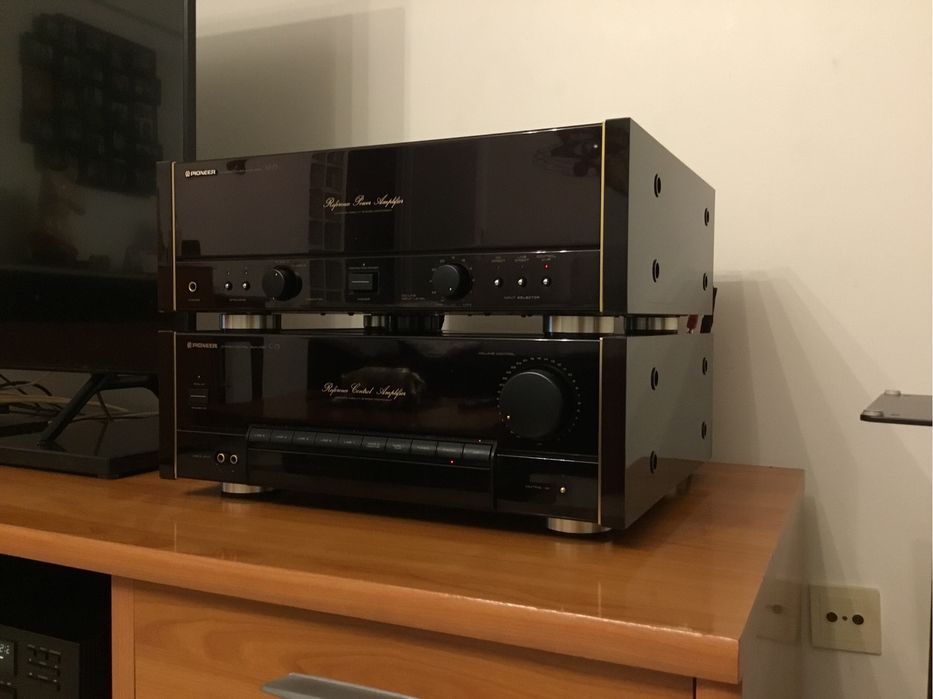 Pioneer M73 C73  Urushi Amplificador/Pré
