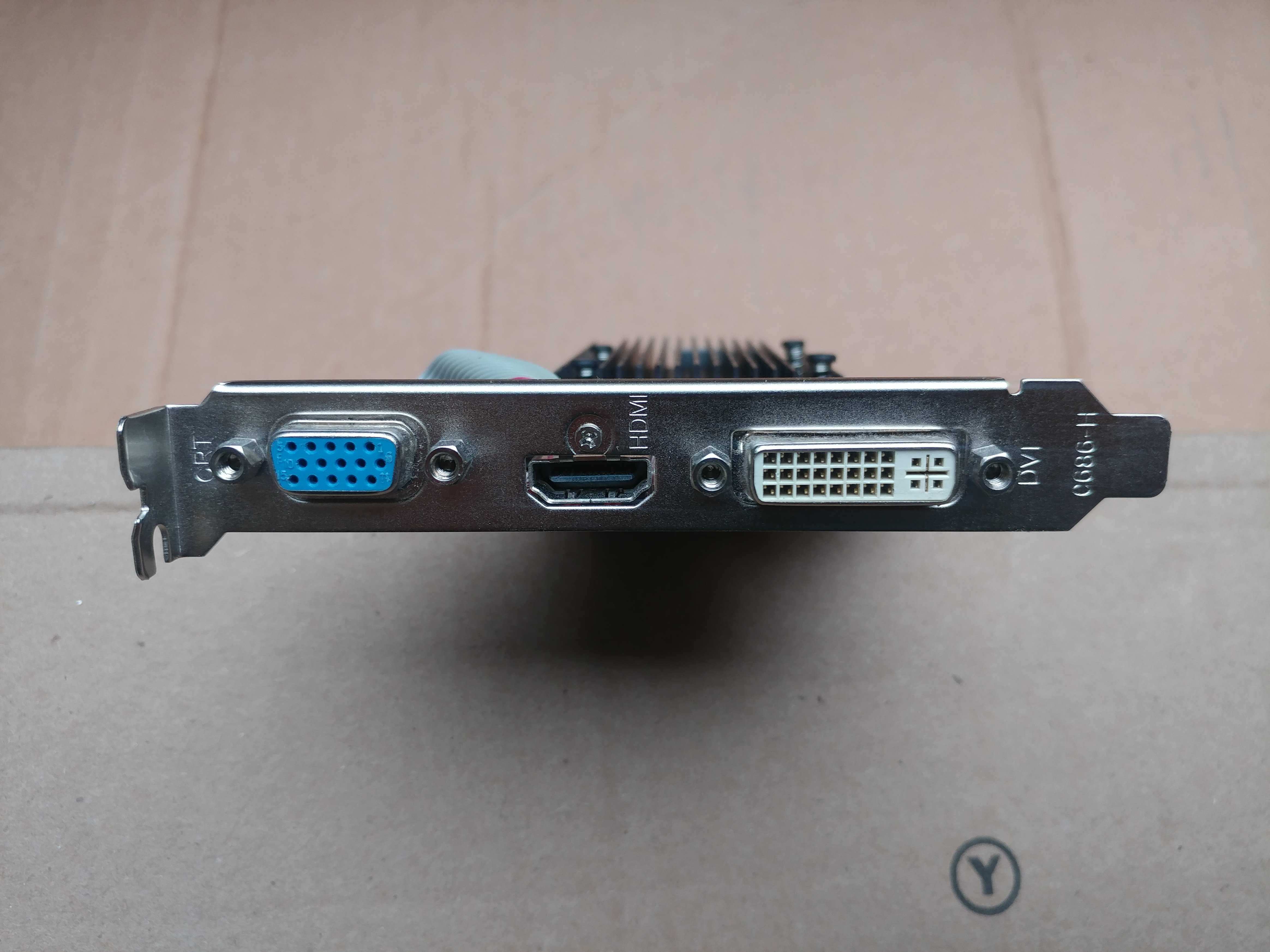 Radeon HD5450 1Gb VGA DVI HDMI с поддержкой UEFI