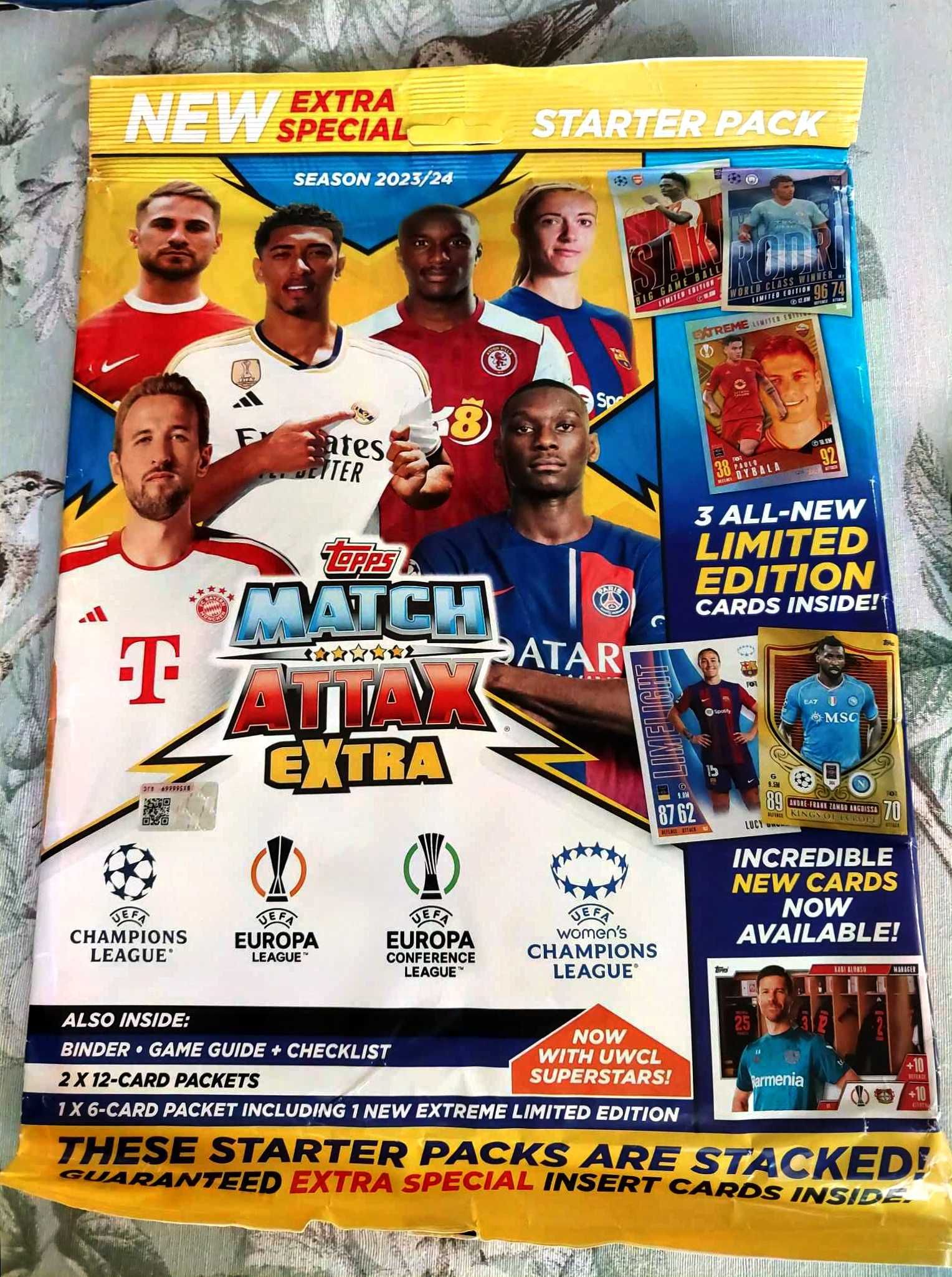 Starter Pack Match Attax exstra