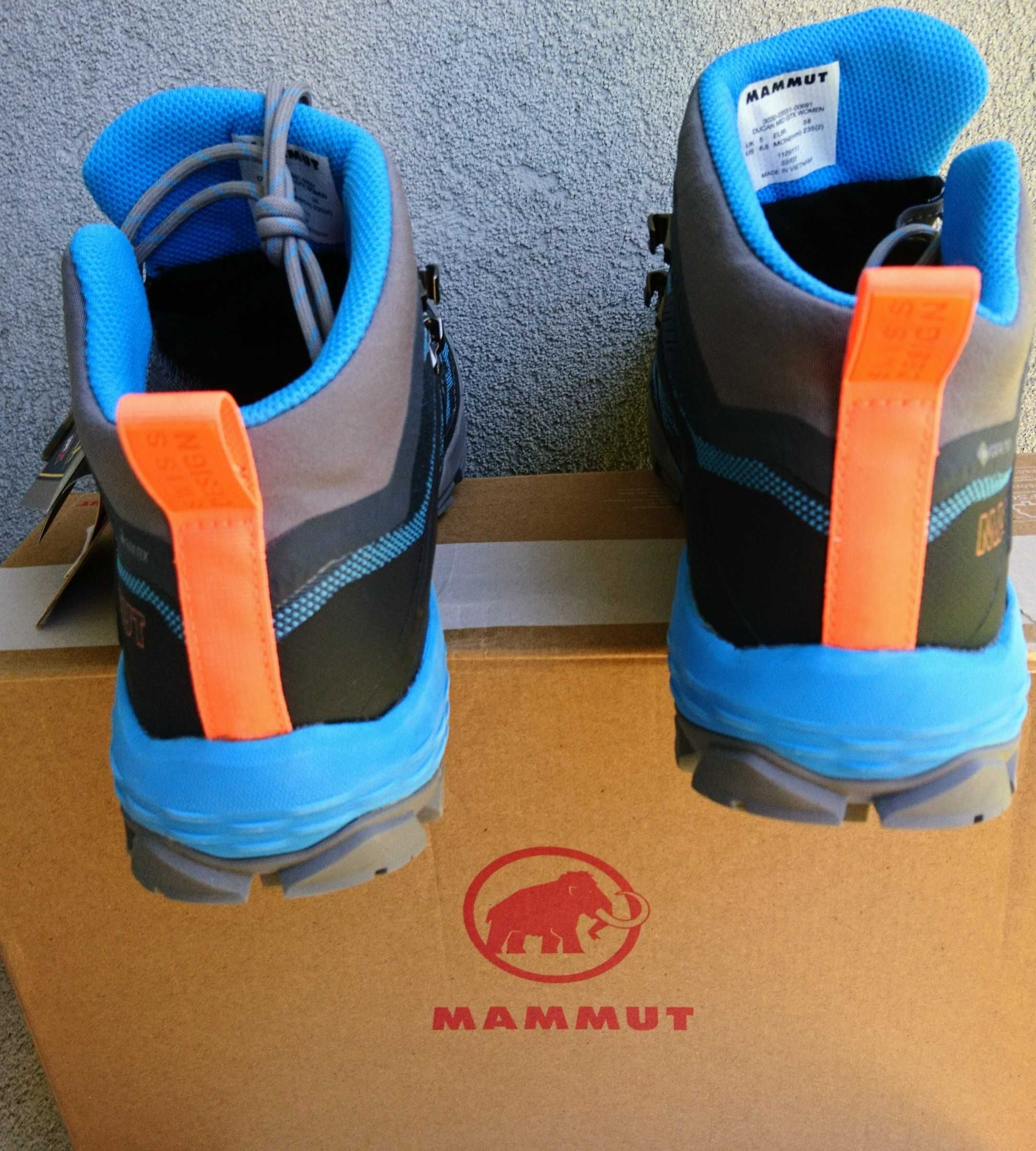 Mammut damskie  buty turystyczne Ducan Mid GTX