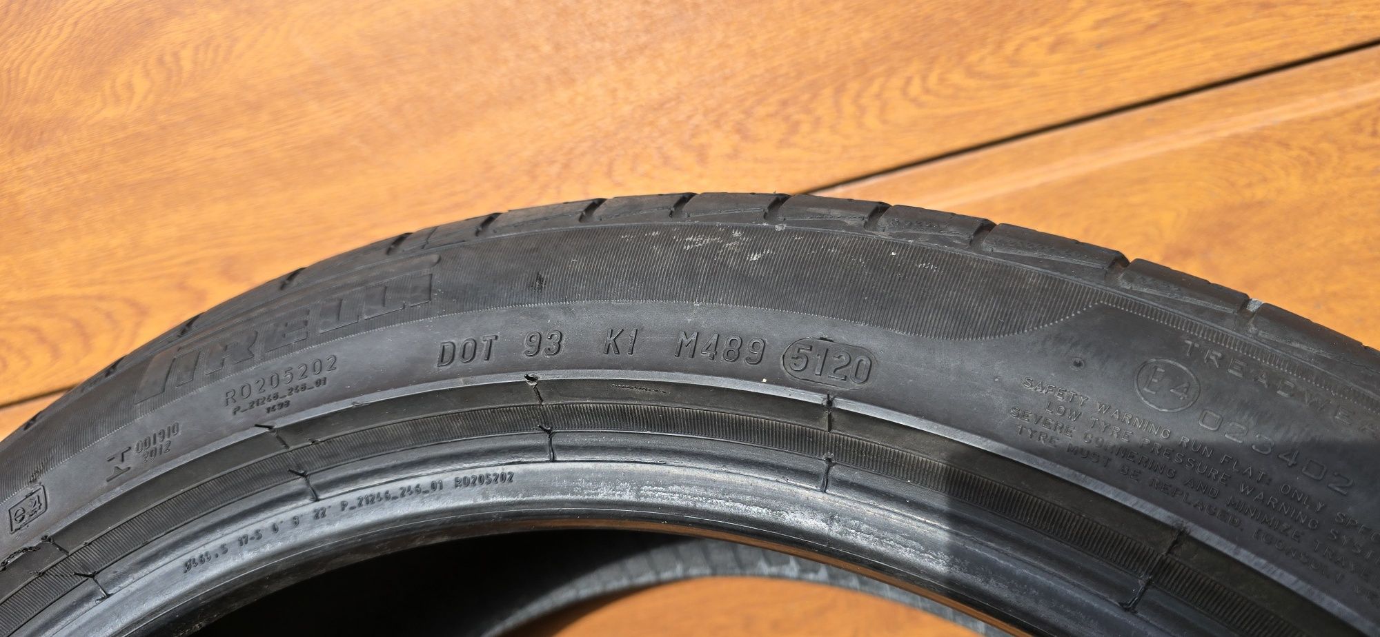 2x Pirelli Cinturato 225/45 r18 runflat całoroczne