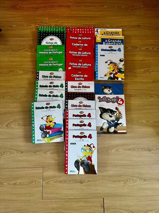 Livros escolares - 4ºANO