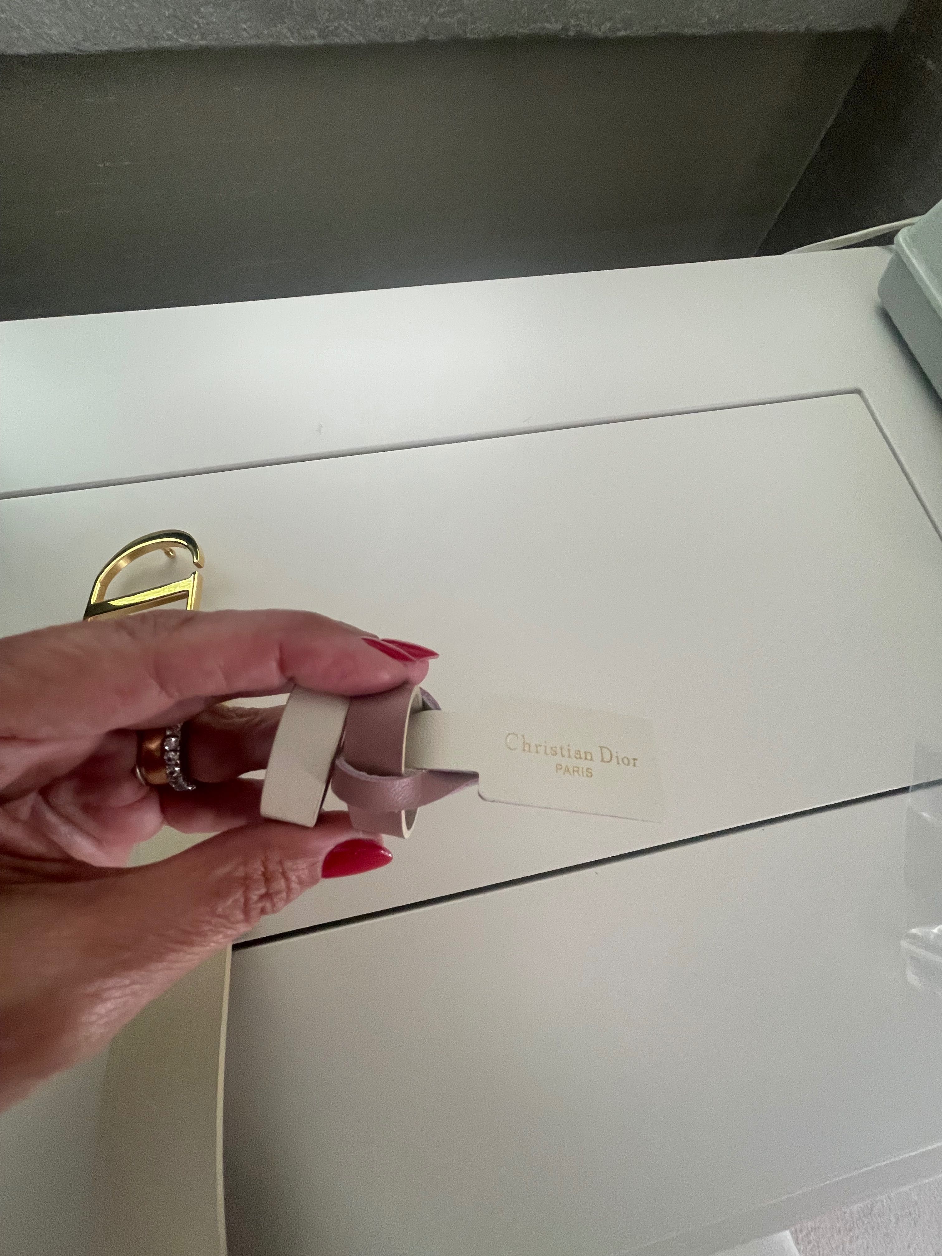 Cinto reversível Dior