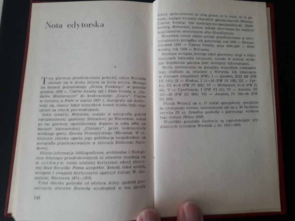 Cyprian Norwid Białe Kwiaty