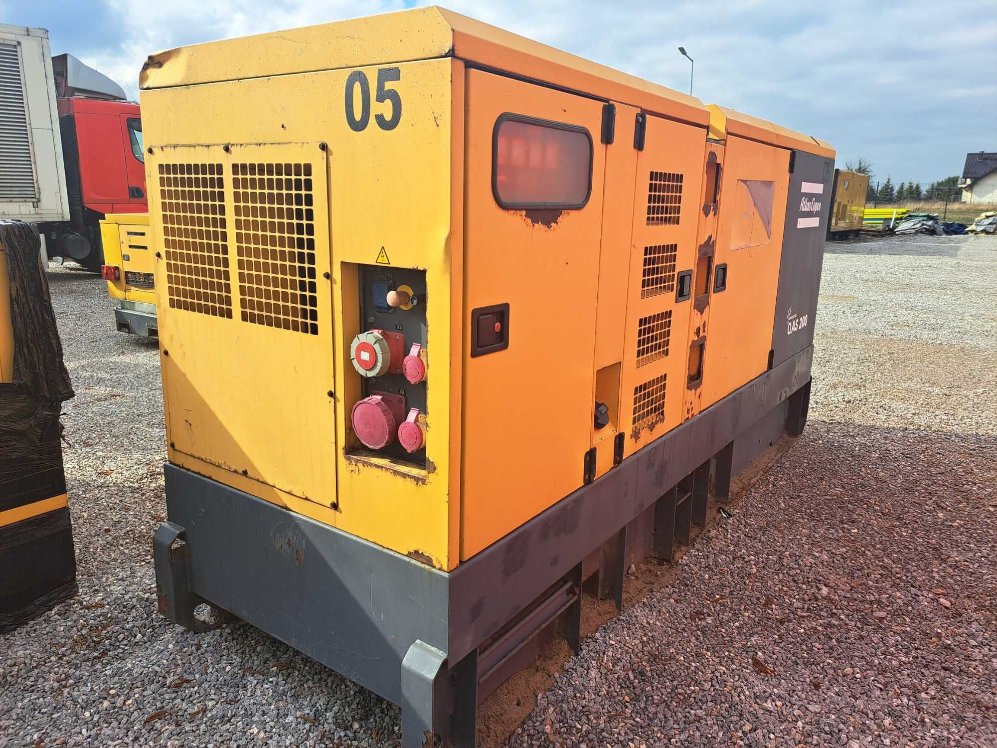 Sprzedam agregat prądotwórczy 200KVA Atlas Copco QAS200