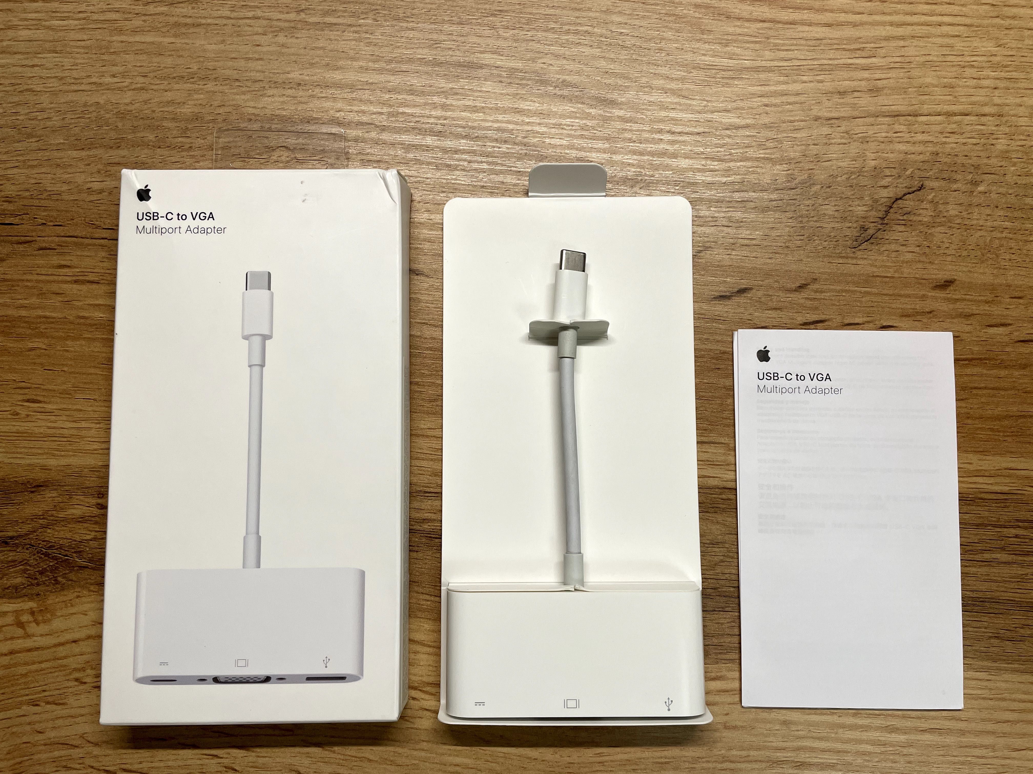 Адаптер Apple USB‑C VGA — решение для двух мониторов на Mac mini M1