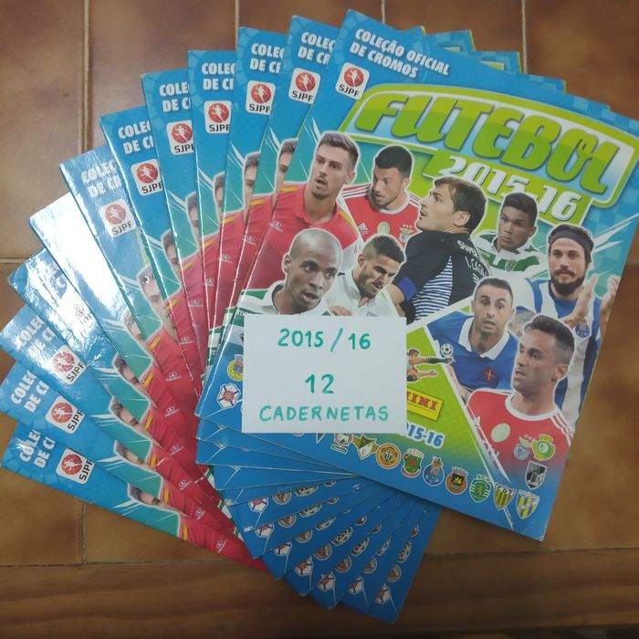 110 CADERNETAS de FUTEBOL