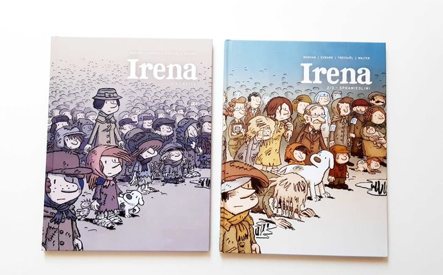 Komiks "Irena" t. 1 [unikat] + t. 2  [nowe] PIERWSZE WYDANIA !!!