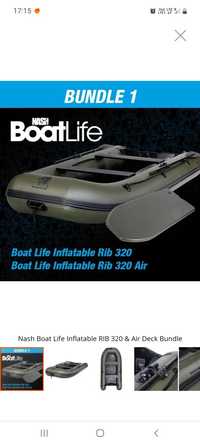Ponton Nash Boat Life Inflatable RIB 320 & Air Deck Bundle