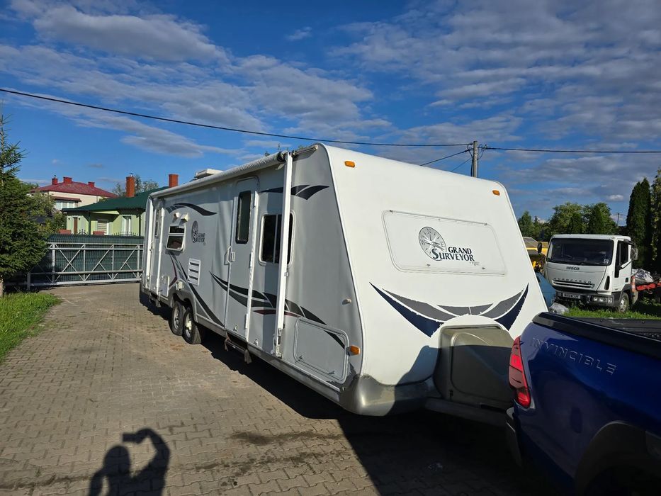 Airstream Forest river grand surveyor GS 280 slideout  Duza Amerykańska Przyczepa kempingowa XL Slideout domek Holenderski