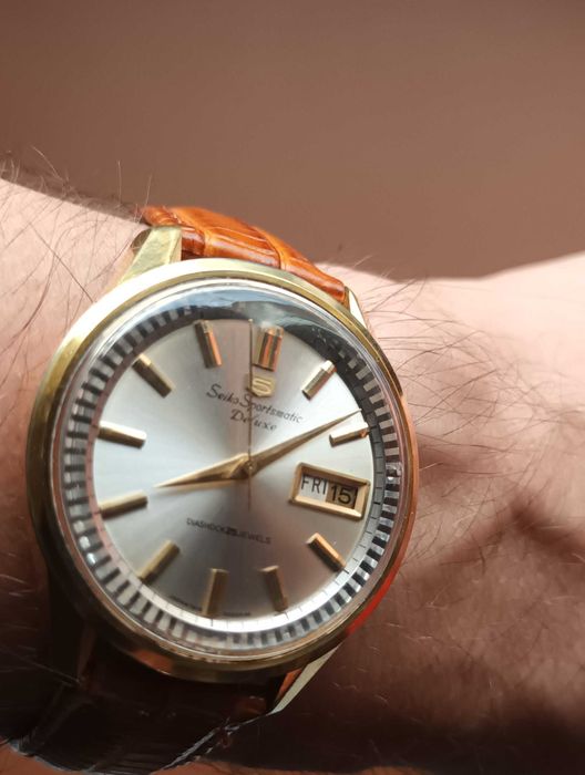 Zegarek Seiko Sportsmatic Deluxe z 1964r z wadą