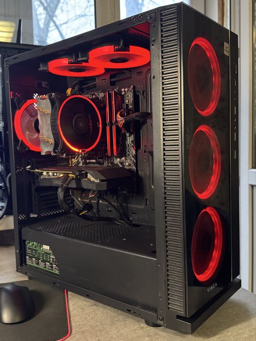 Игровой ПК Ryzen 5 3600, B450, RTX 2060, 16gb 3000mhz