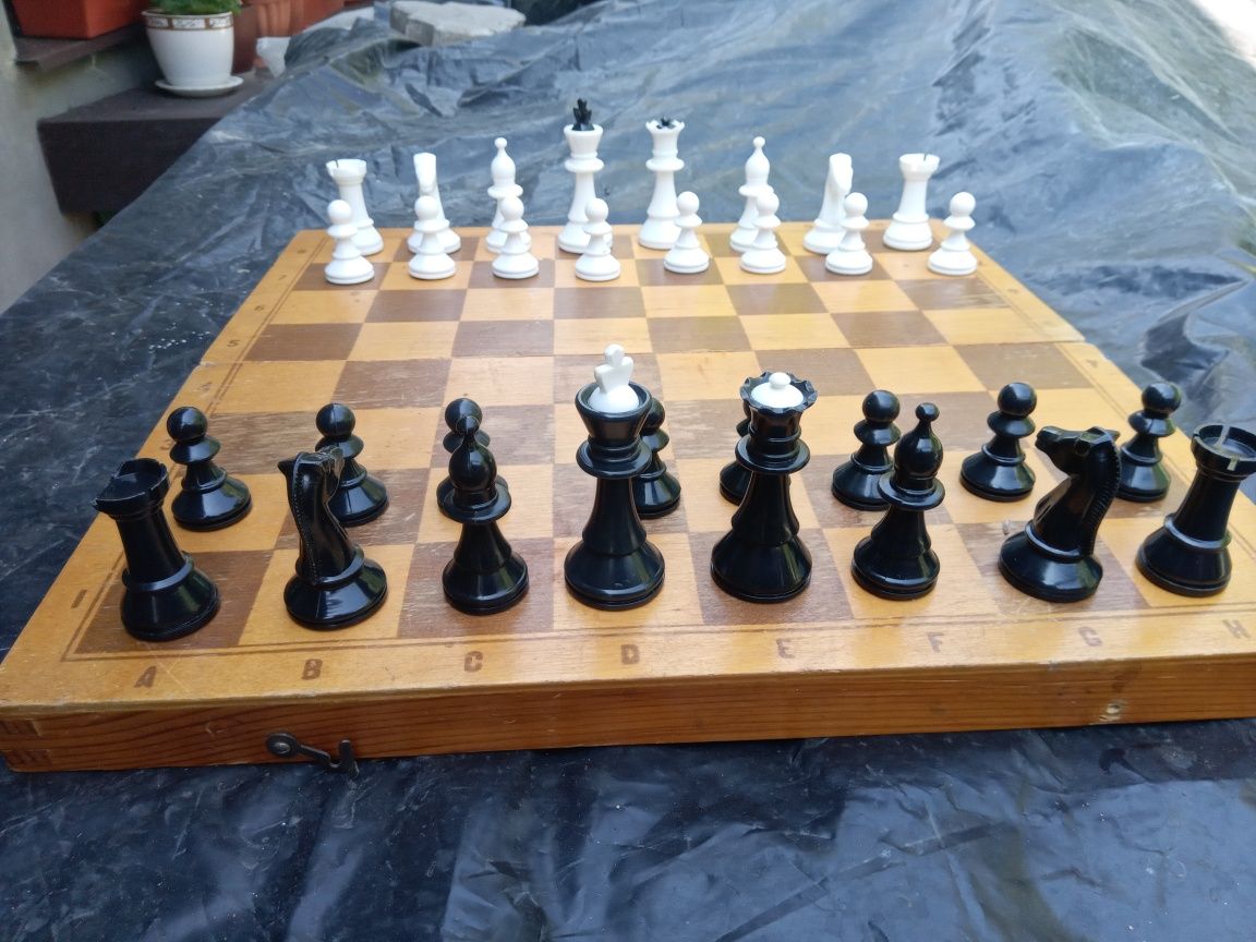Шахматы+ шашки большая доска
