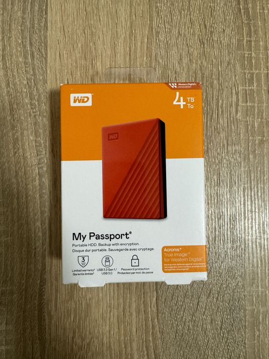 Жорсткий диск WD My Passport 4TB
