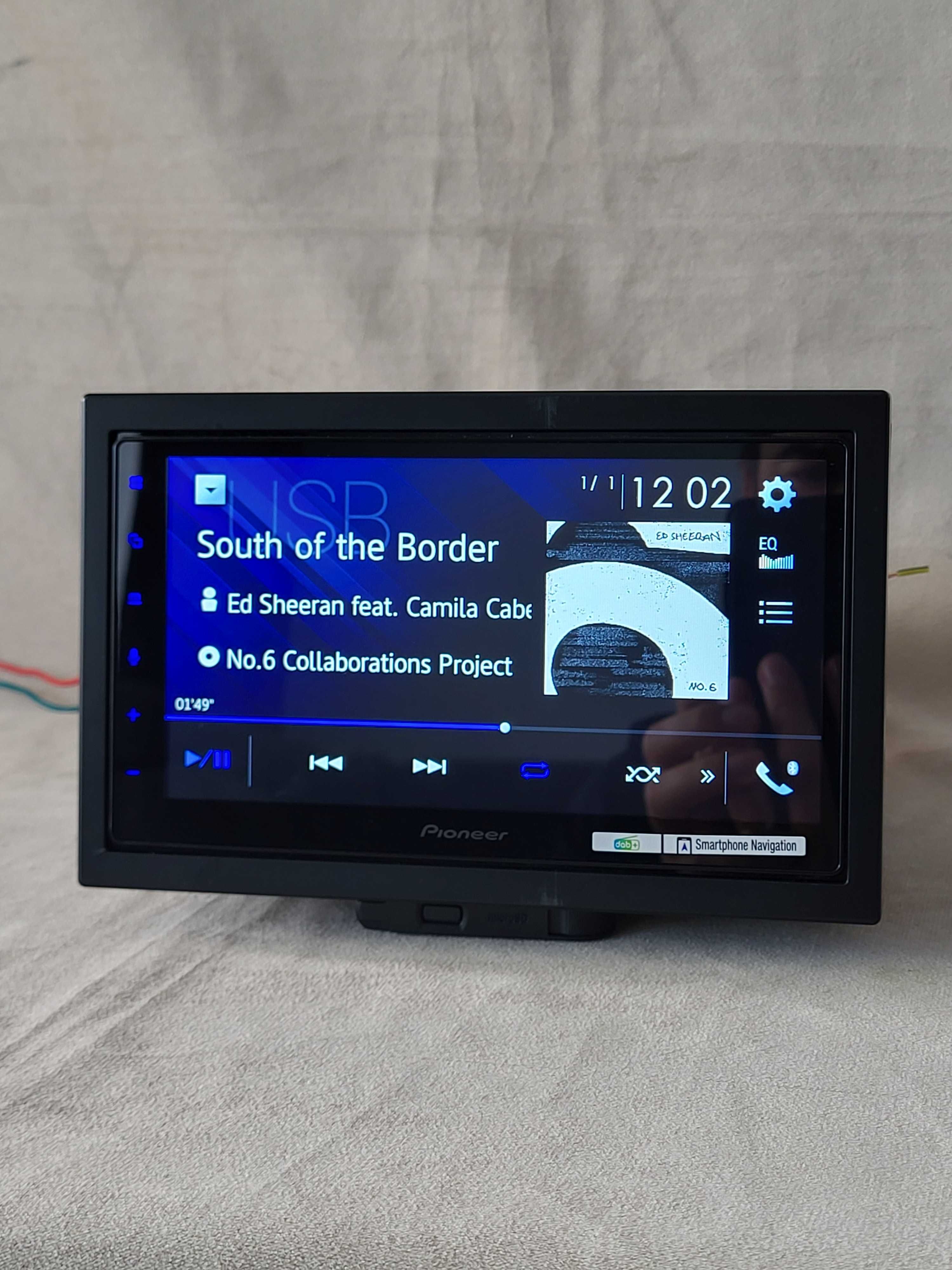 Pioneer SPH-DA250DAB Bluetooth Android Auto CarPlay USB 3xRCA Spotify