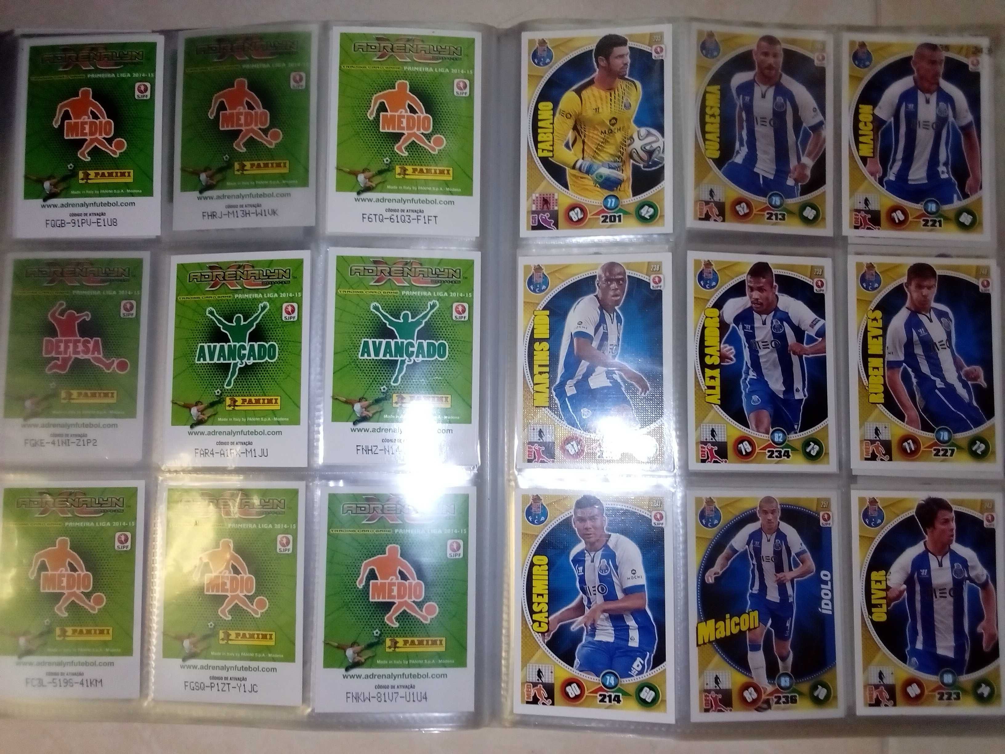 caderneta de futebol adrenalyn 2014-15