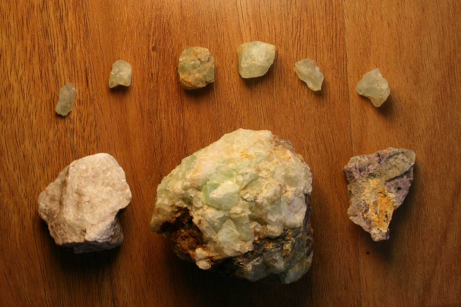 Minerais – Fluorite e barite (inclui envio)