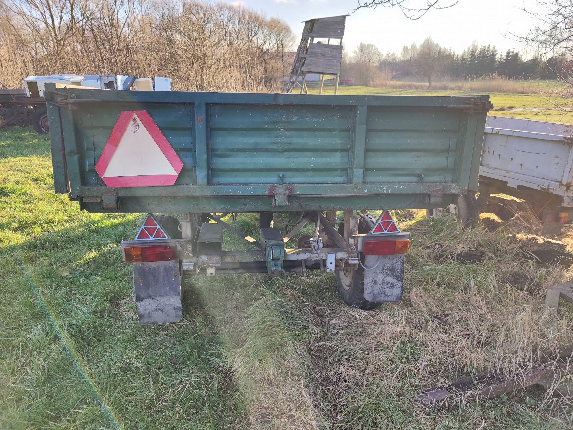 Przyczepa wywrotka zarejestrowana