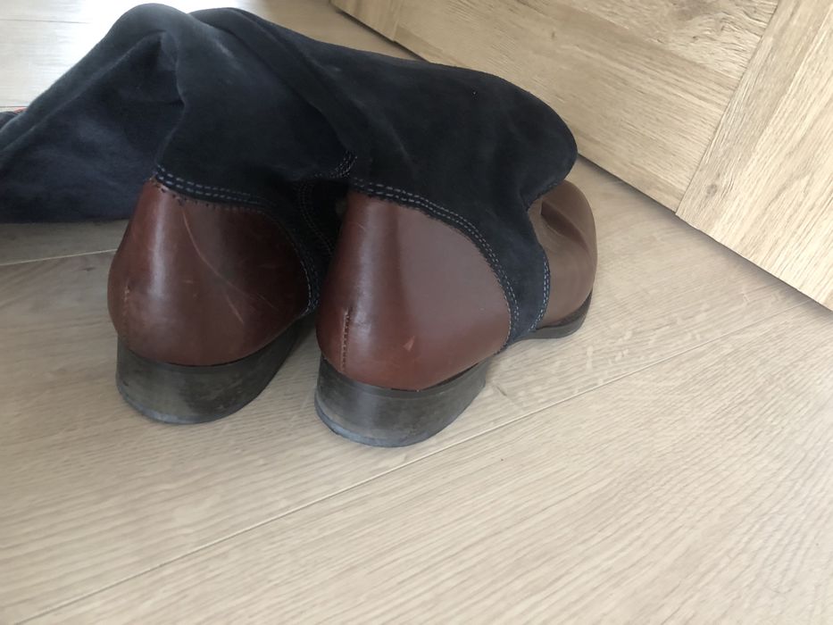 Tommy Hilfiger kozaki skorzane 41