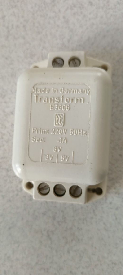 Transformator toroidalny +dzwonkowy