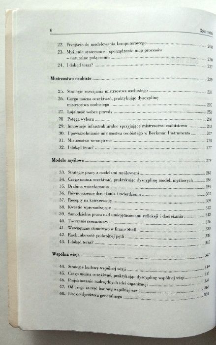 PIĄTA DYSCYPLINA materiały dla praktyka, SENGE, Kleiner, UNIKAT!