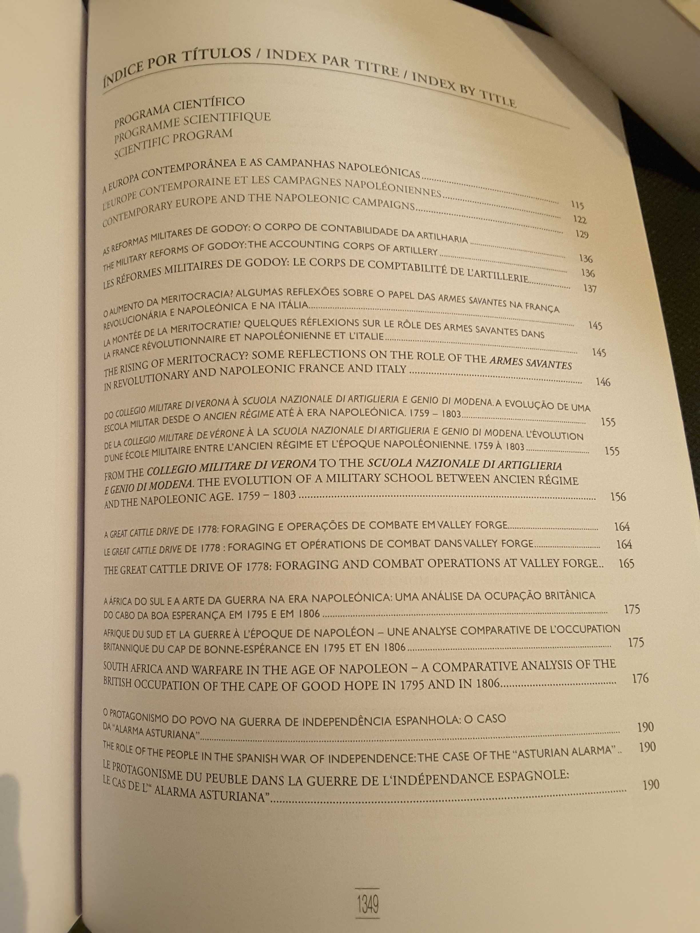 A Guerra no Tempo de Napoleão / Firearms. A Global History to 1700