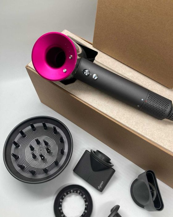 Профессиональный фен Dyson • Новый стайлер Дайсон Supersonic 5 насадок